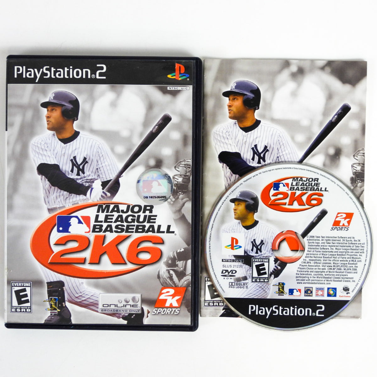 Baseball Ps2 Major League Baseball 2K6 (PlayStation 2 / PS2) – Retro MTL