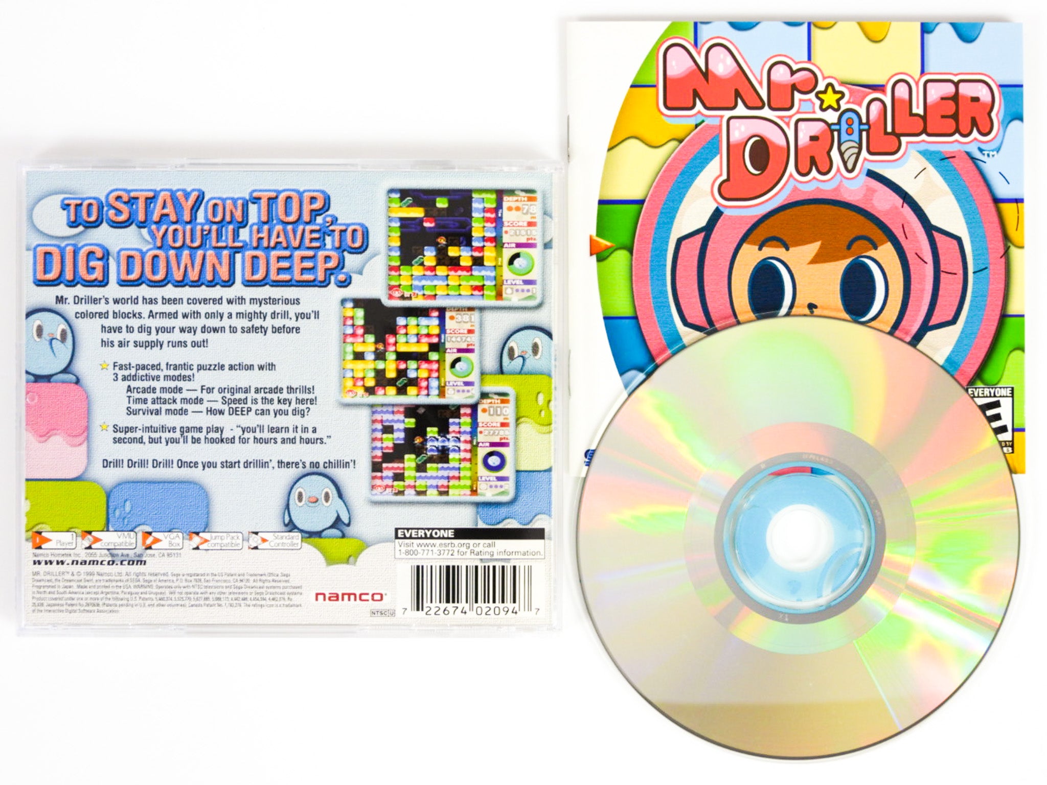 mr driller sega dreamcast (dc halifax) pal-euro (neuf - brand mr driller sega dreamcast (dc halifax) pal-euro (neuf - brand