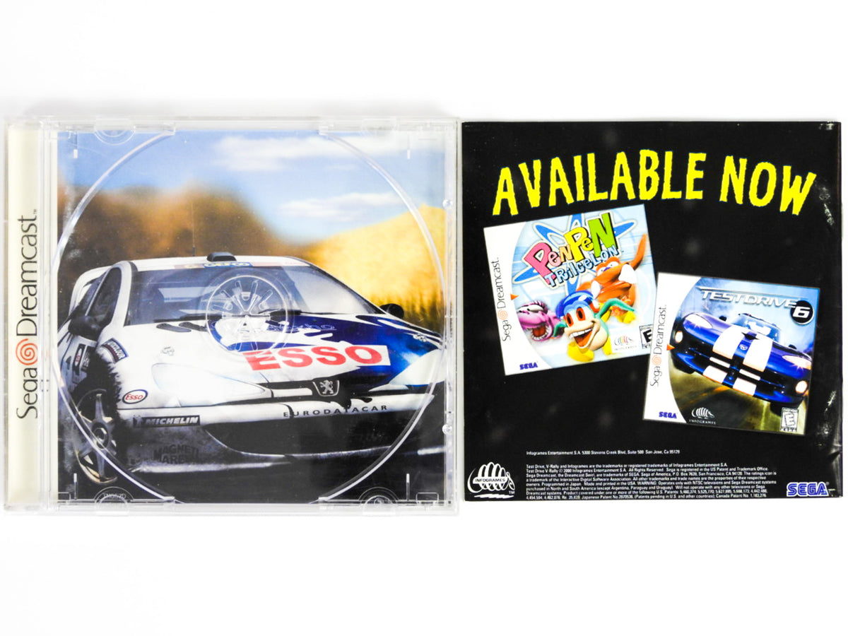 Test Drive V-Rally (Sega Dreamcast) – RetroMTL
