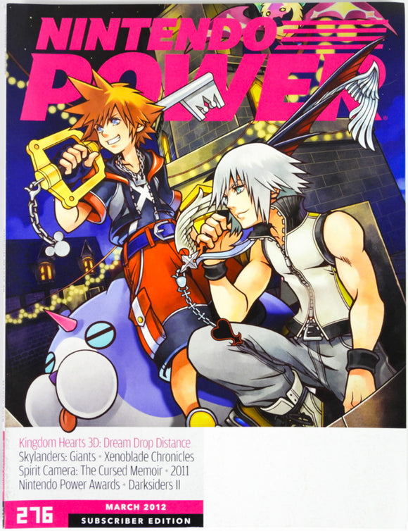 Kingdom Hearts 3D: Dream Drop Distance [Volume 276] [Subscriber] [Nintendo Power] (Magazines)