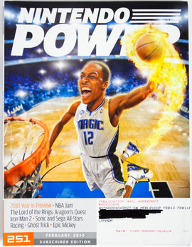 NBA Jam Wii [Volume 251] [Subscriber] [Nintendo Power] (Magazines)