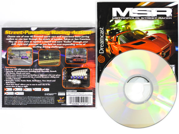 Metropolis Street Racer (Sega Dreamcast)