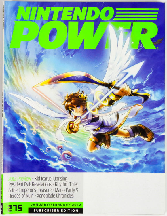 Kid Icarus: Uprising [Volume 275] [Subscriber] [Nintendo Power] (Magazines)