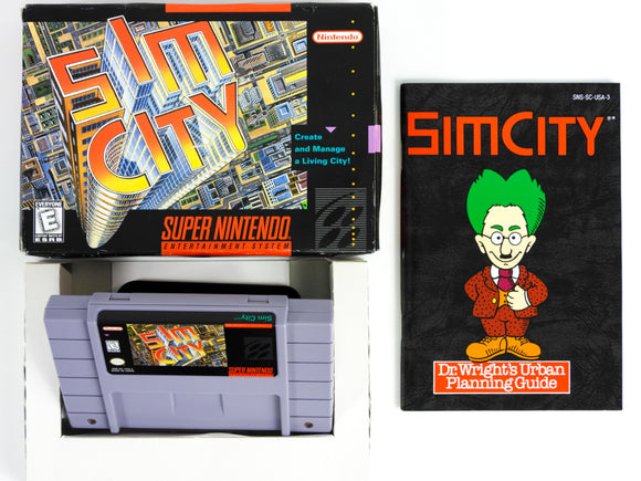 SimCity (Super Nintendo / SNES)