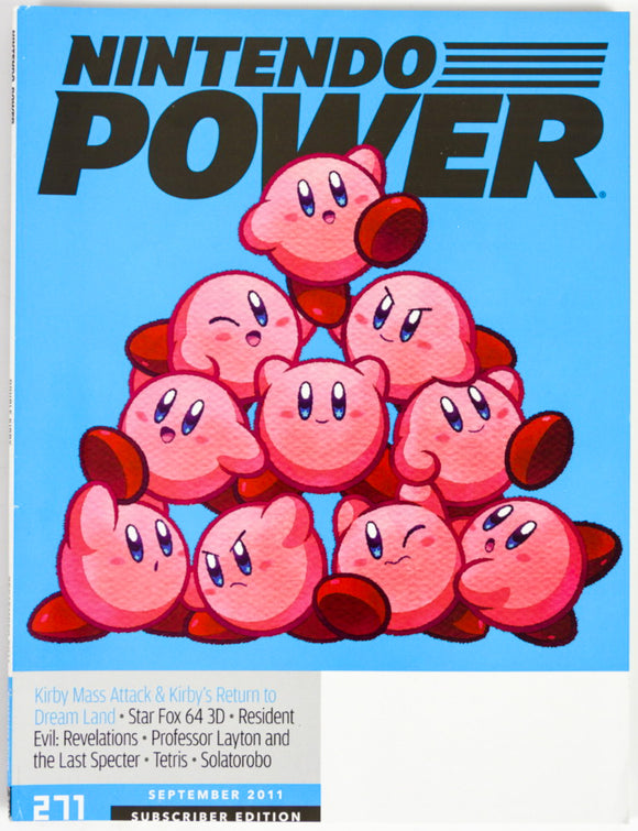 Kirby Mass Attack [Volume 271] [Subscriber] [Nintendo Power] (Magazines)