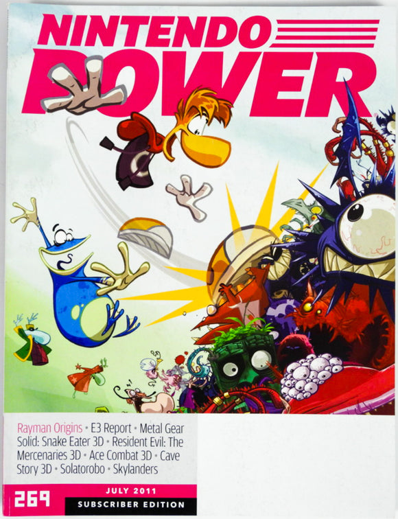 Rayman Origins [Volume 269] [Subscriber] [Nintendo Power] (Magazines)
