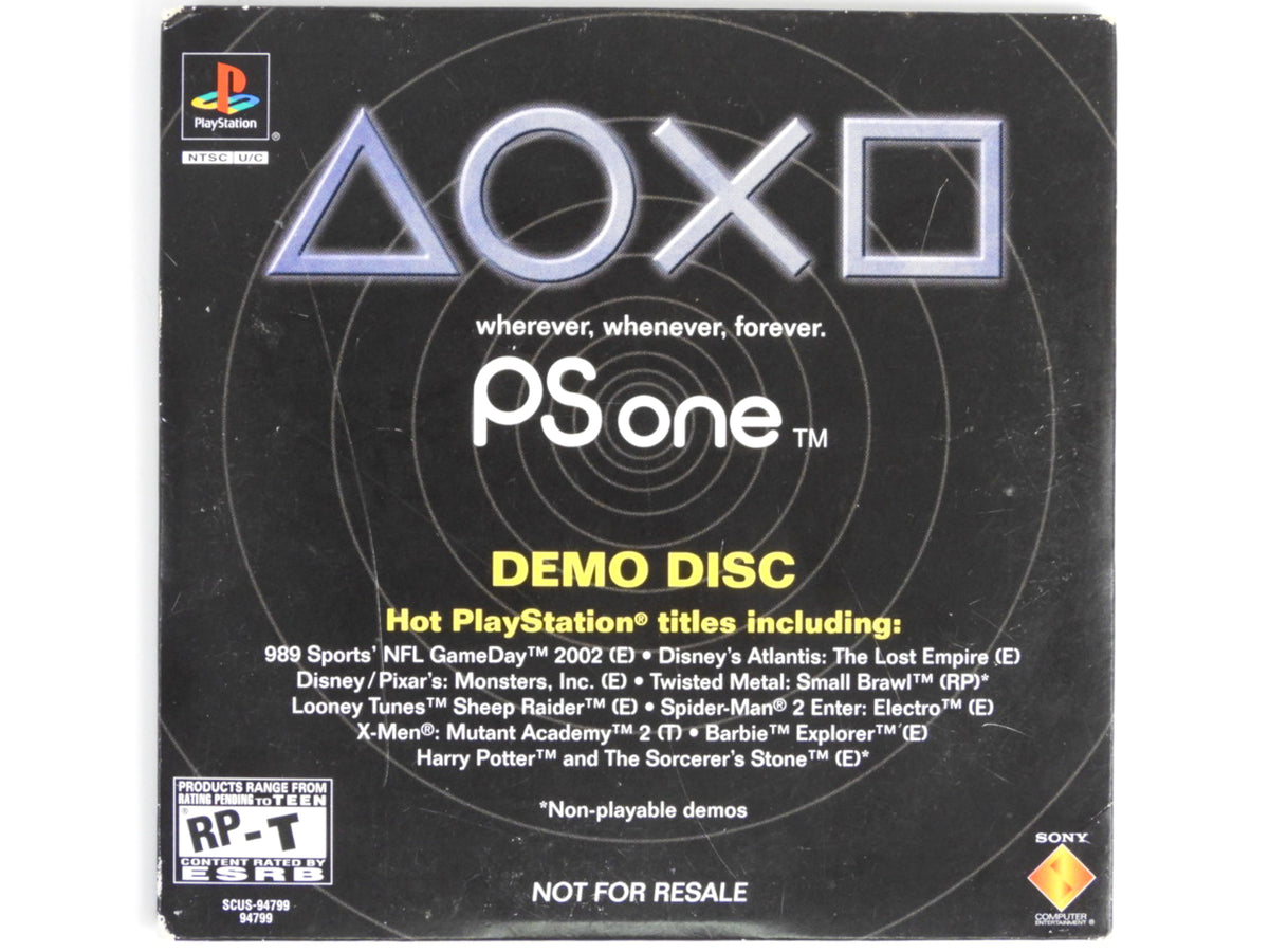 PSone Demo Disc (PlayStation / PS1) – Retro MTL