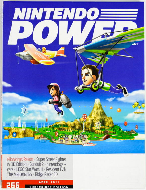 Pilotwings Resort [Volume 266] [Subscriber] [Nintendo Power] (Magazines)