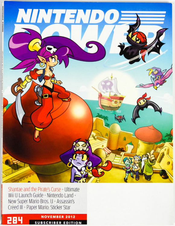 Wii U Launch - Shantae and the Pirate's Curse [Volume 284] [Subscriber] [Nintendo Power] (Magazines)