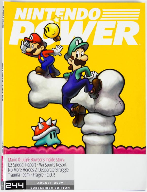 Mario & Luigi: Bowser's Inside Story [Volume 244] [Subscriber] [Nintendo Power] (Magazines)