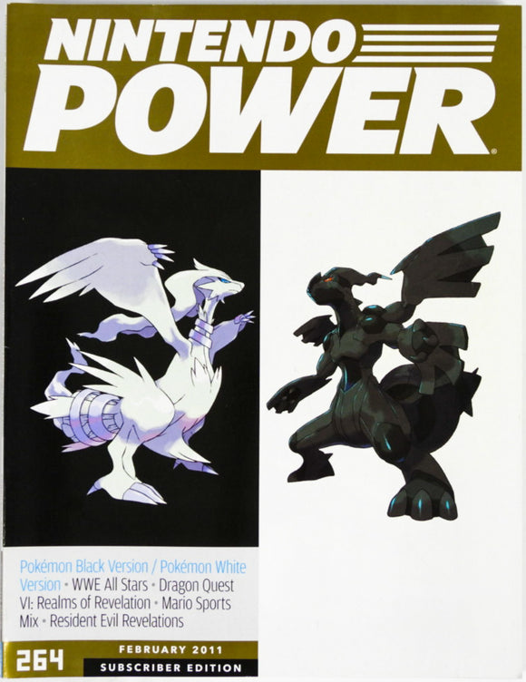 Pokemon Black & White [Volume 264] [Subscriber] Nintendo Power (Magazines)