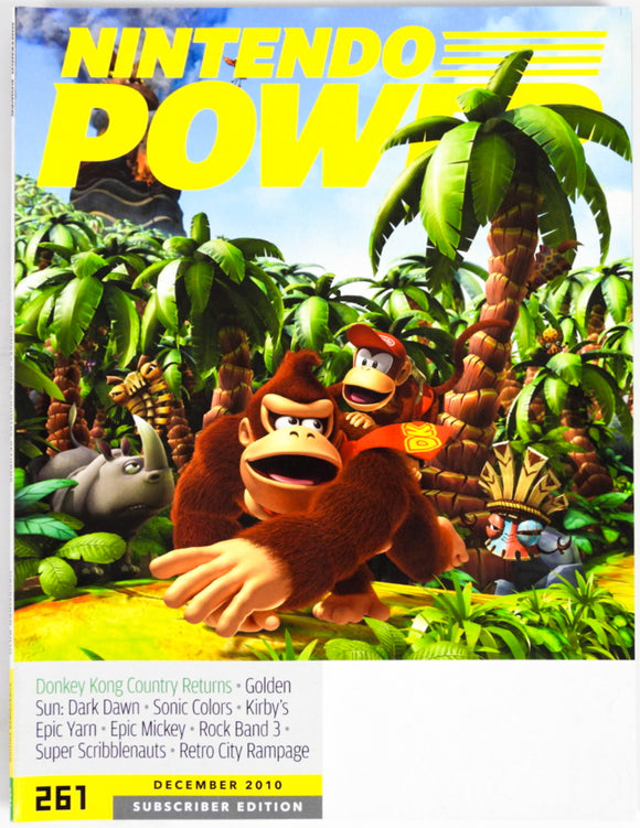 Donkey Kong Country Returns [Volume 261] [Subscriber] [Nintendo Power] (Magazines)