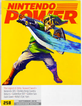 Legend Of Zelda: Skyward Sword [Volume 258] [Subscriber] [Nintendo Power] (Magazines)