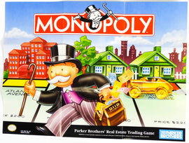 Monopoly [Poster] (Super Nintendo / SNES)