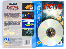 Brutal Paws Of Fury (Sega CD)