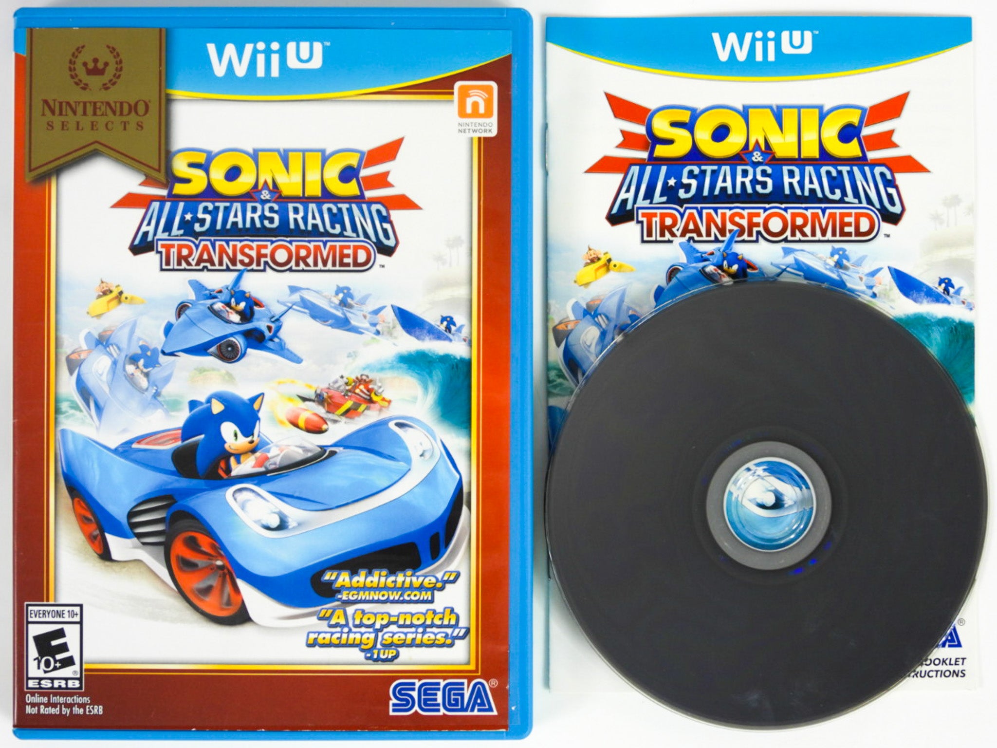 Sonic & All-Stars Racing Transformed (Nintendo Selects) - Nintendo