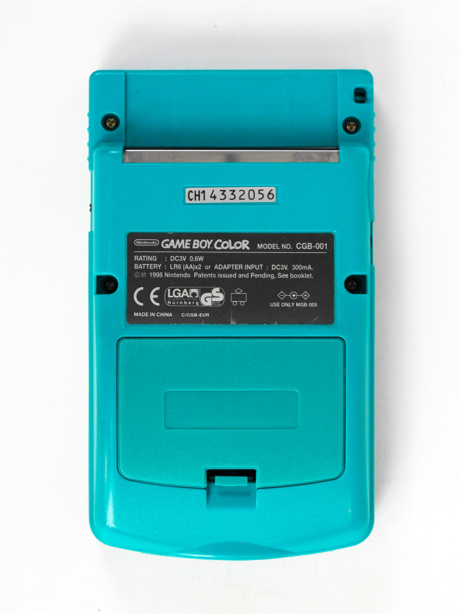 Nintendo Game Boy Color orders in Teal