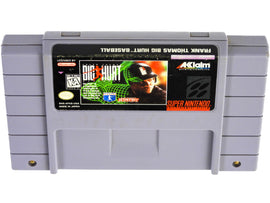 Frank Thomas Big Hurt Baseball (Super Nintendo / SNES)