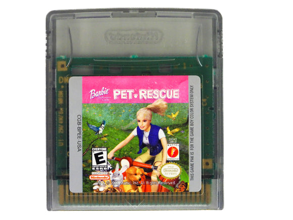 Barbie Pet Rescue (Game Boy Color)