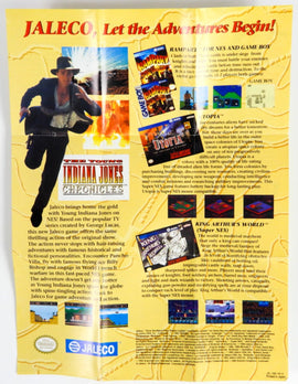 Jaleco Let The Adventures Begin [Poster] (Super Nintendo / SNES)