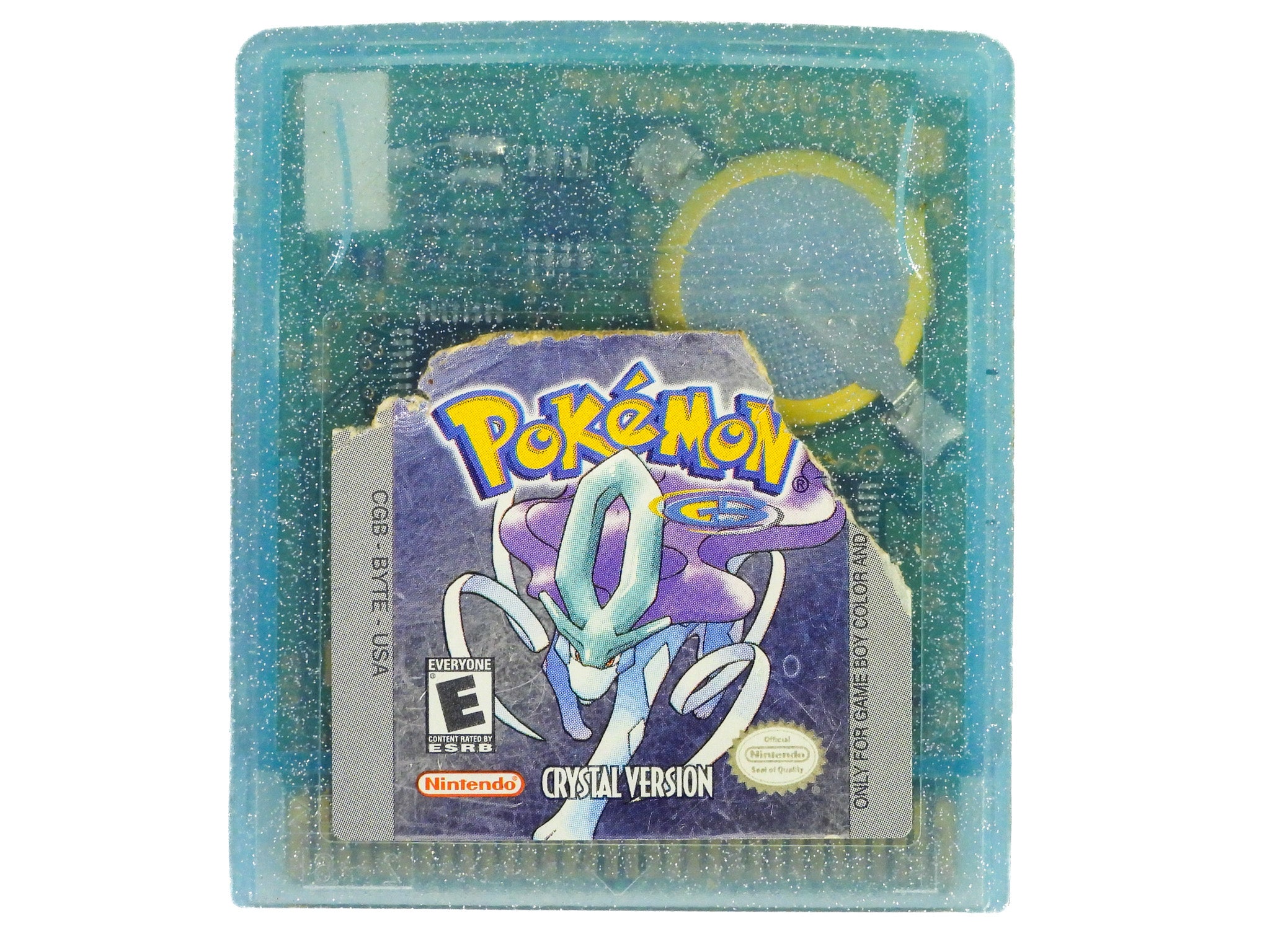 AUTHENTIC Pokemon Crystal Version No Label outlet Game Boy Color