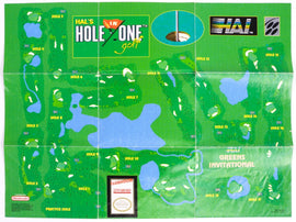 Hal's Hole In One Golf [Poster] (Super Nintendo / SNES)
