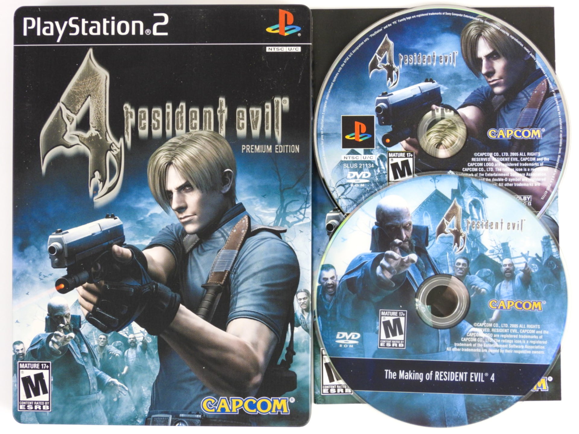 RESIDENT EVIL 4 EDITION LIMITEE SONY PLAYSTATION 2 PS2 PAL Fr Occasion 5030931048203 RESIDENT EVIL 4 EDITION LIMITEE SONY PLAYSTATION 2 PS2 PAL Fr Occasion 5030931048203