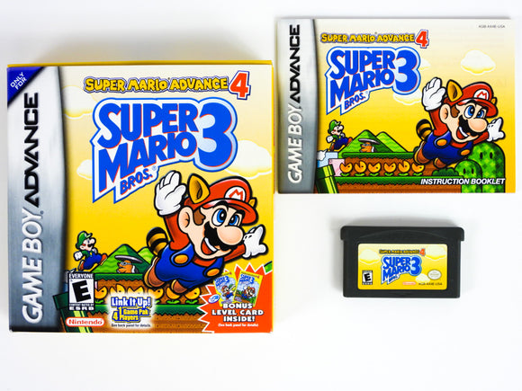 Super Mario Advance 4: Super Mario Bros. 3 (Game Boy Advance / GBA ...