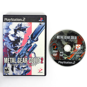 duckstation metal gear solid disc 2 Metal Gear Solid 2 (PlayStation 2 / PS2) – Retro MTL