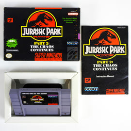 Jurassic Park Part 2: The Chaos Continues (Super Nintendo / SNES)