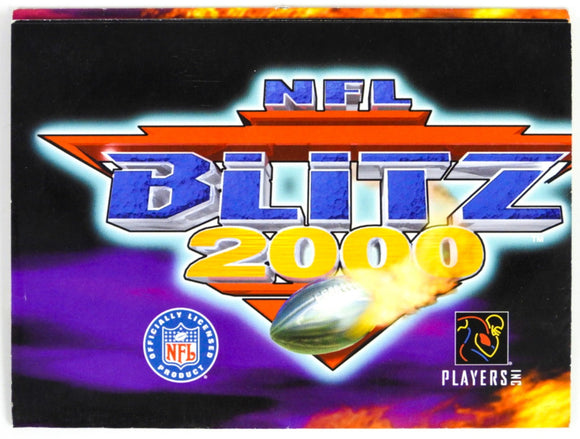 NFL Blitz 2000 [Poster] (Nintendo 64 / N64)