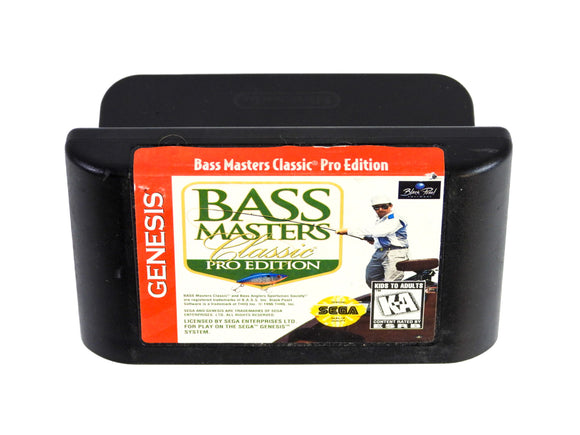 Bass Masters Classic Pro Edition (Sega Genesis)