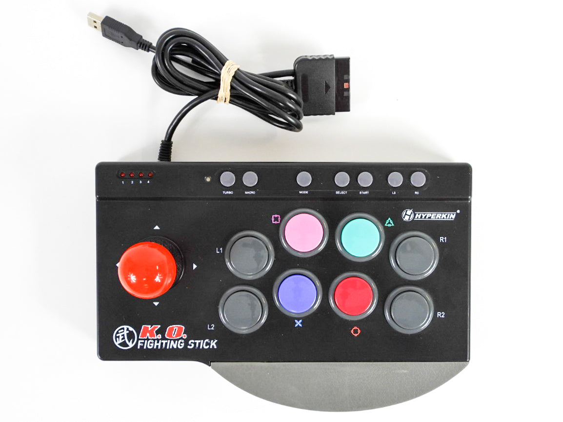 PlayStation 2 / PlayStation 3 K.O. USB Fighting Stick [Hyperkin] (PS2 ...