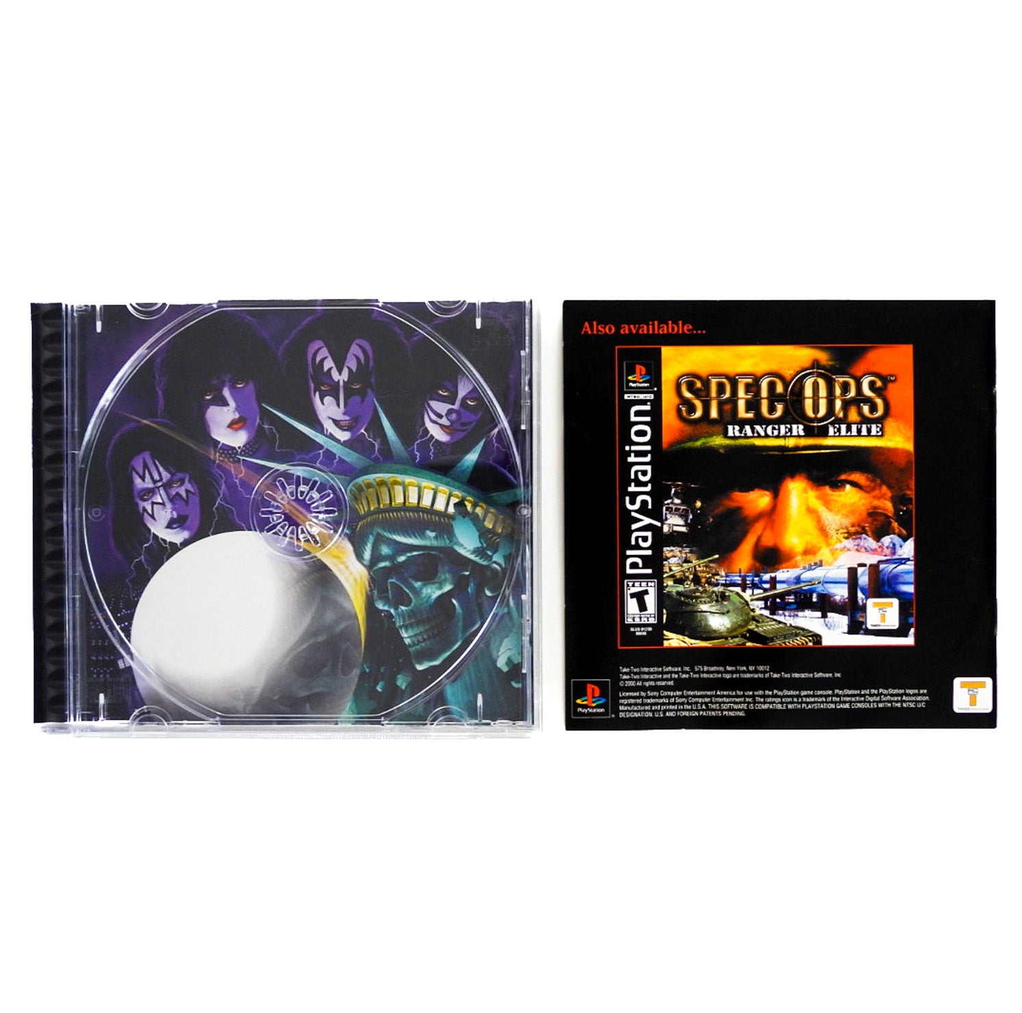 KISS PINBALL - PS1 - PlayStation 1 - PAL FR - Complet KISS PINBALL - PS1 - PlayStation 1 - PAL FR - Complet