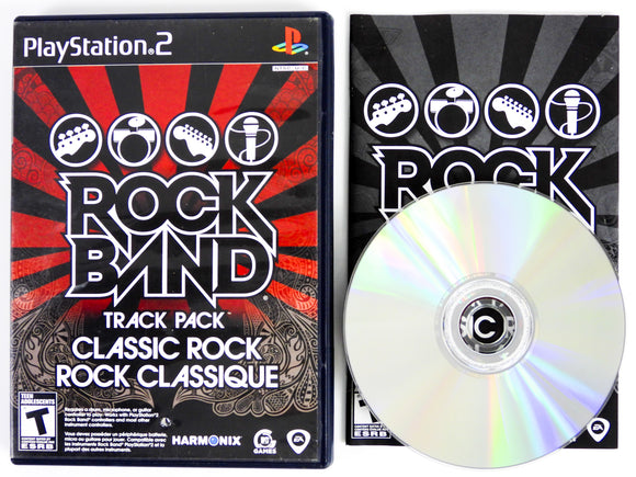 Rock Band Track Pack: Classic Rock (Playstation 2 / PS2)