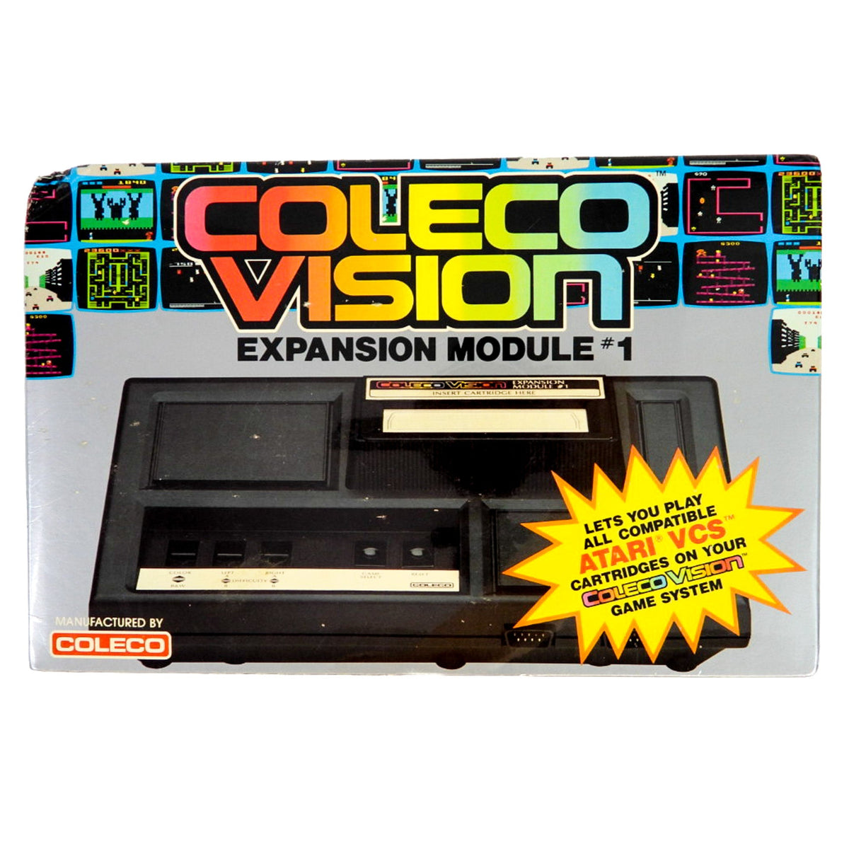 Colecovision Module 1 ColecoVision Expansion Module #1 (ColecoVision) – Retro MTL