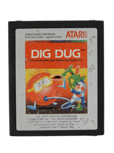 Dig Dug [Silver Label] (Atari 2600)