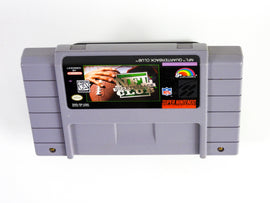 NFL Quarterback Club (Super Nintendo / SNES)