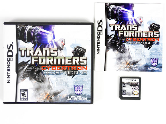 Transformers: War For Cybertron Decepticons (Nintendo DS)
