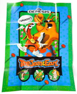 Sonic The Hedgehog With ToeJam And Earl [Poster] (Sega Genesis)