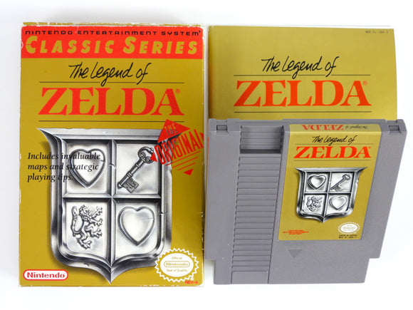 Legend Of Zelda [Gray Cart] (Nintendo / NES)