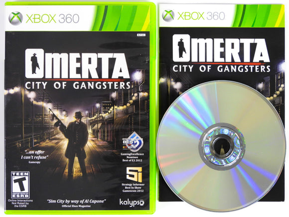 Omerta: City Of Gangsters (Xbox 360)