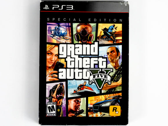 Grand Theft Auto V 5 [Steelbook Edition] [Special Edition] (Playstation 3 / PS3)