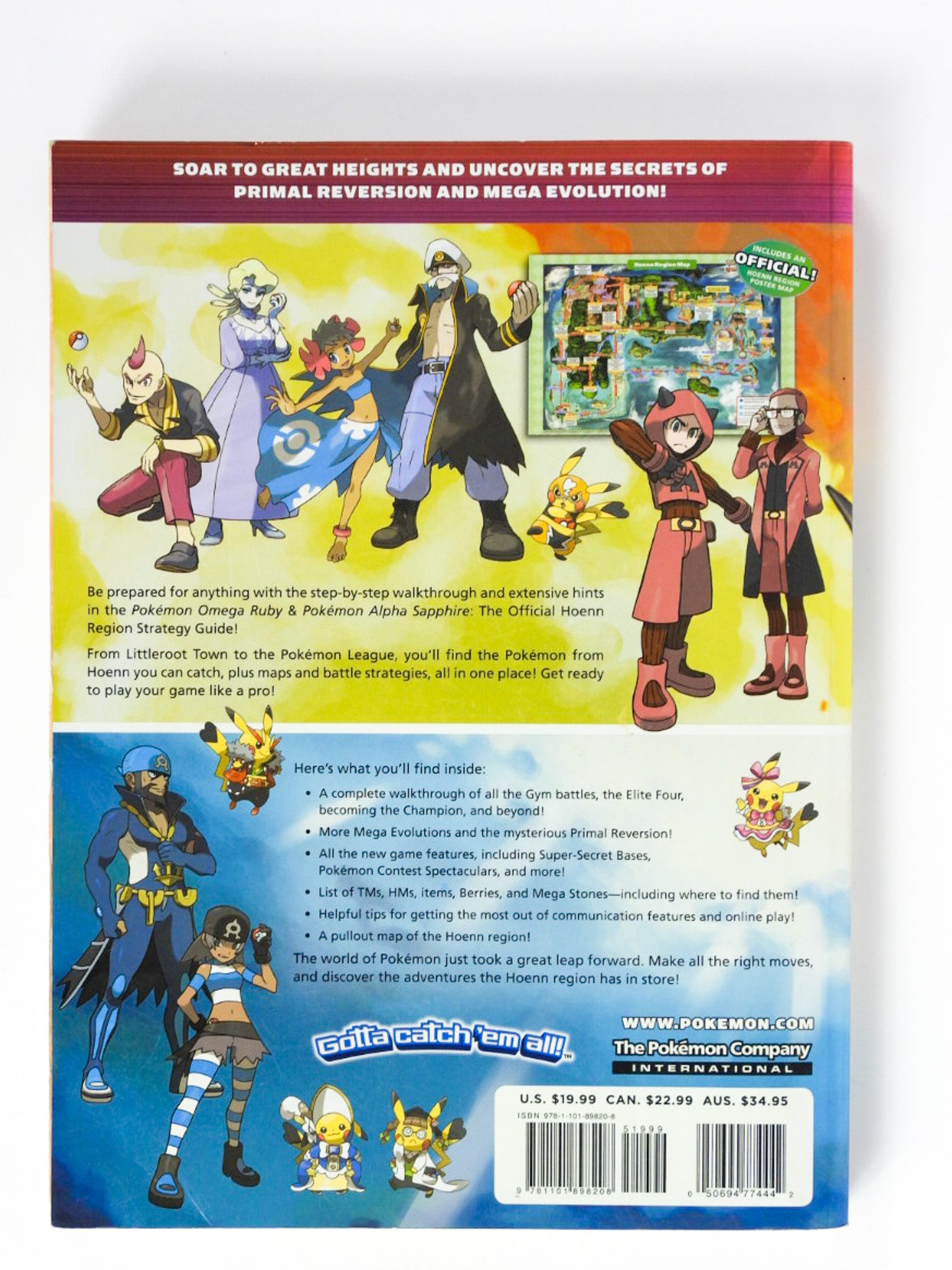 Pokemon Omega Ruby & Pokemon Alpha Sapphire: The Official Hoenn Region  Strategy Guide : Pokemon Company International: : Books