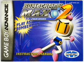 Bomberman Max 2 Blue [Manual] (Nintendo Game Boy Advance / GBA)