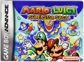 Mario And Luigi Superstar Saga [Manual] (Nintendo Game Boy Advance / GBA)