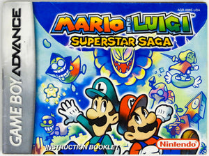 Mario And Luigi Superstar Saga [Manual] (Game Boy Advance / GBA)