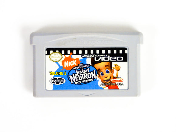 GBA Video Jimmy Neutron Volume 1 (Game Boy Advance / GBA)