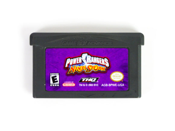 Power Rangers Ninja Storm (Game Boy Advance / GBA)