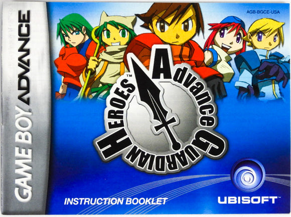 Advance Guardian Heroes [Manual] (Game Boy Advance / GBA)